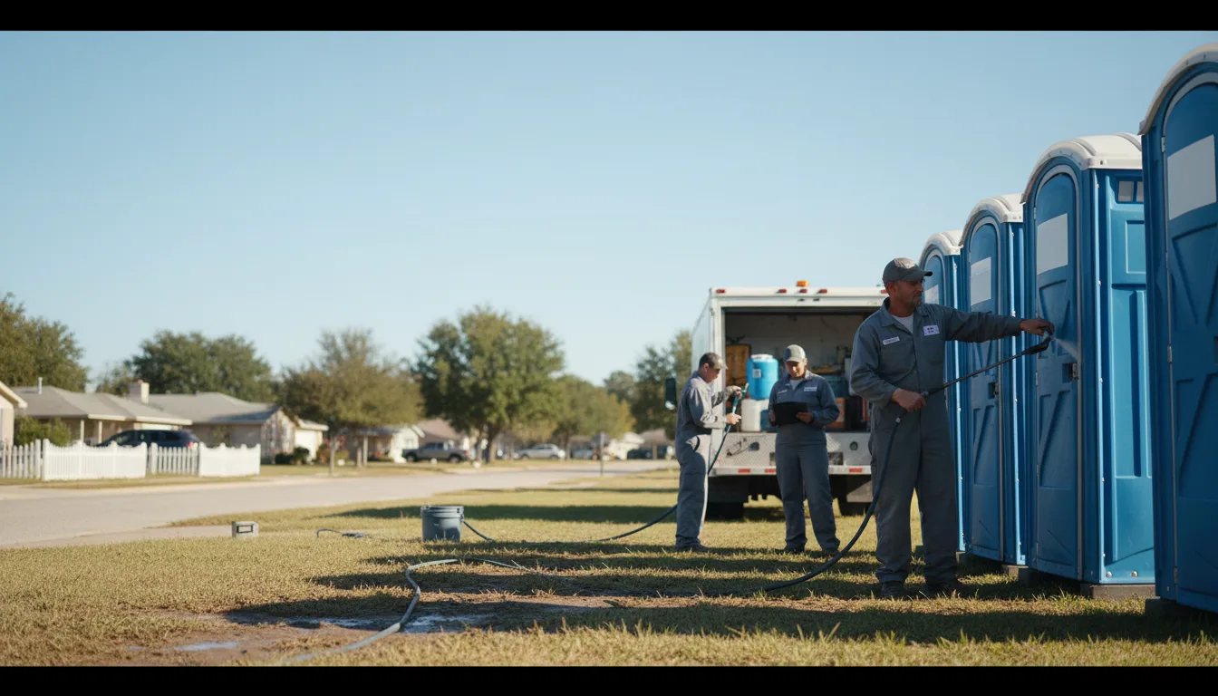 Long-Term Portable Toilet Rental in La Madera, NM near me